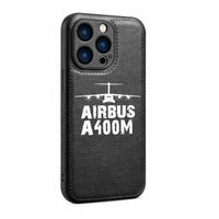 Thumbnail for Airbus A400M & Plane Designed Leather iPhone Cases