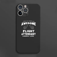 Thumbnail for Flight Attendant Designed Soft Silicone iPhone Cases