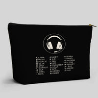 Thumbnail for Aviation Alphabet 3 Designed Zipper Pouch