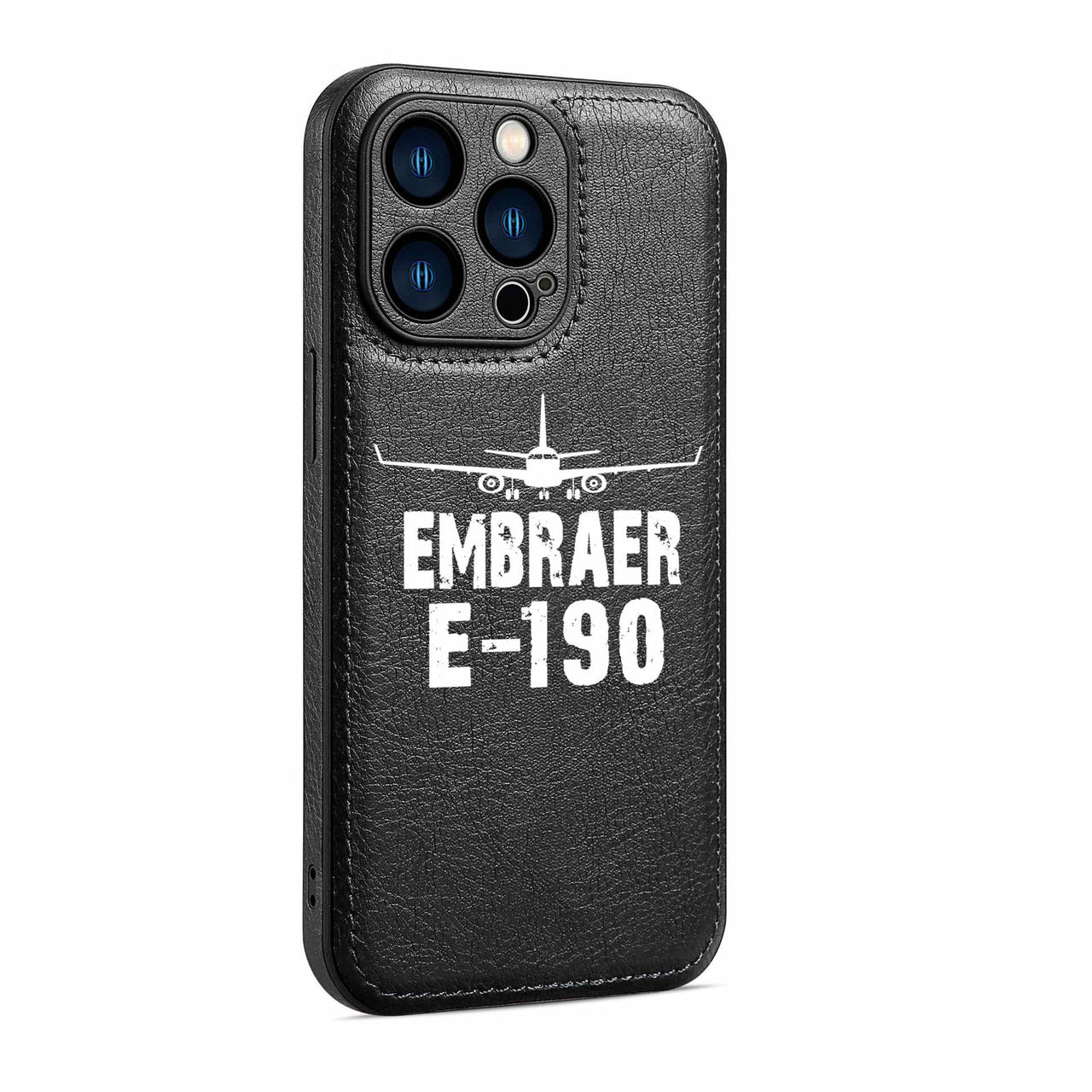Embraer E-190 & Plane Designed Leather iPhone Cases