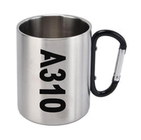Thumbnail for A310 Text Designed Stainless Steel Outdoors Mugs