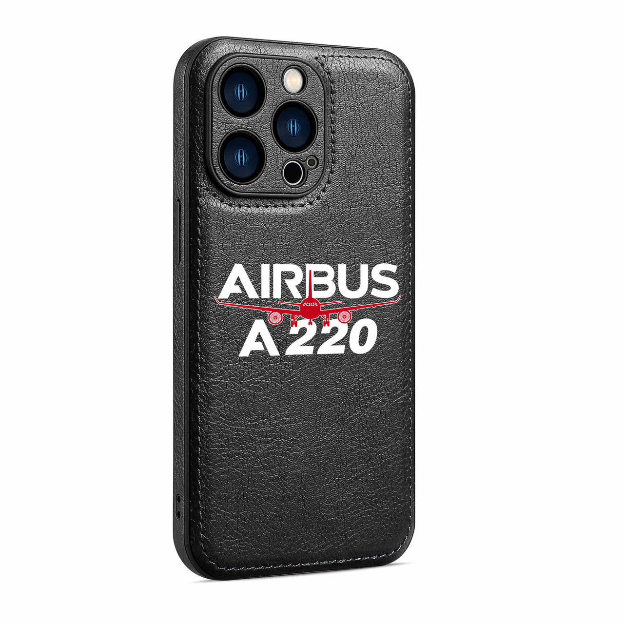 Amazing Airbus A220 Designed Leather iPhone Cases