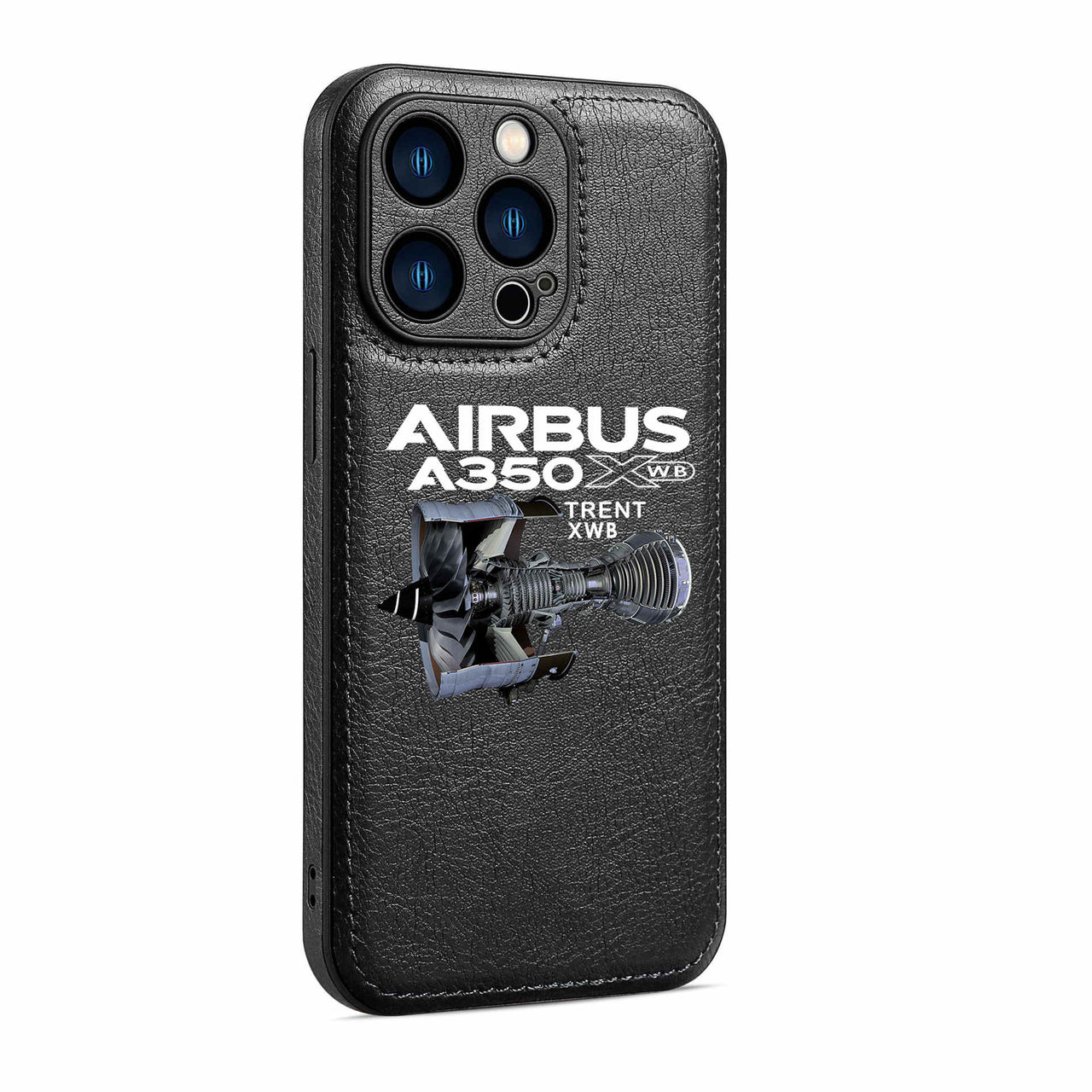 Airbus A350 & Trent Wxb Engine Designed Leather iPhone Cases