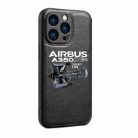 Thumbnail for Airbus A350 & Trent Wxb Engine Designed Leather iPhone Cases