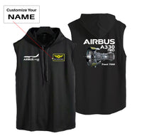 Thumbnail for The Airbus A330neo Designed Hooded Tank Tops