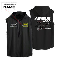 Thumbnail for Airbus A380 & Trent 900 Engine Designed Hooded Tank Tops