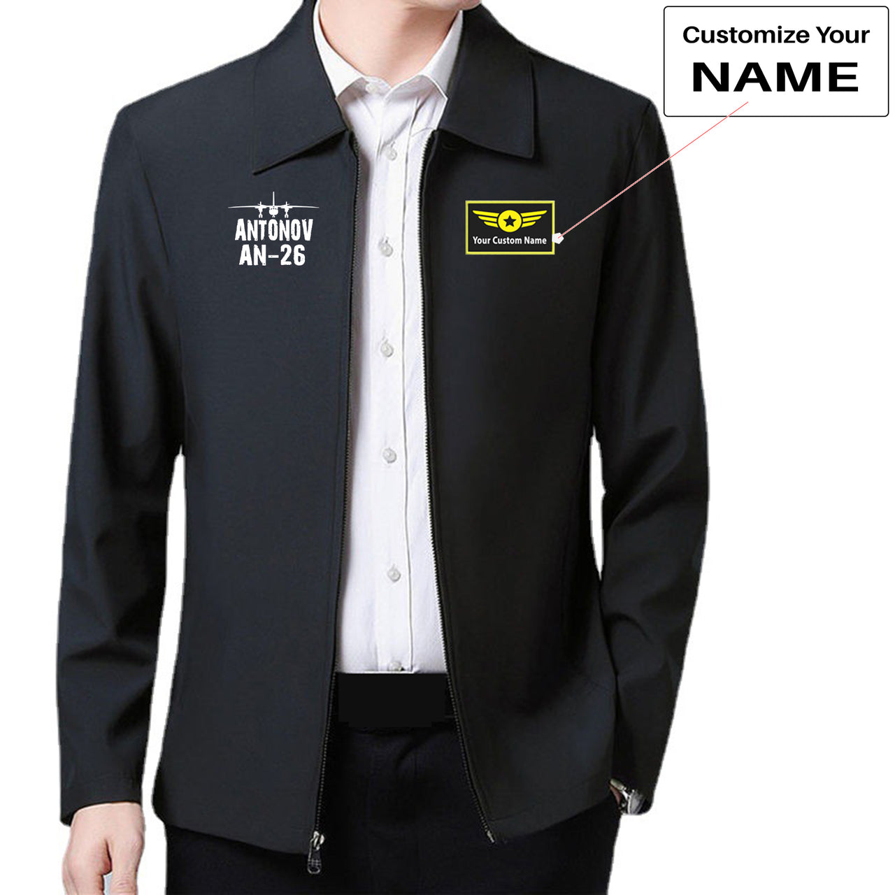 Antonov AN-26 & Plane Designed Stylish Coats