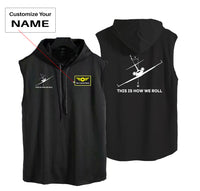 Thumbnail for This is How We Roll Designed Hooded Tank Tops