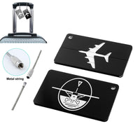 Thumbnail for Cessna & Gyro Designed Aluminum Luggage Tags