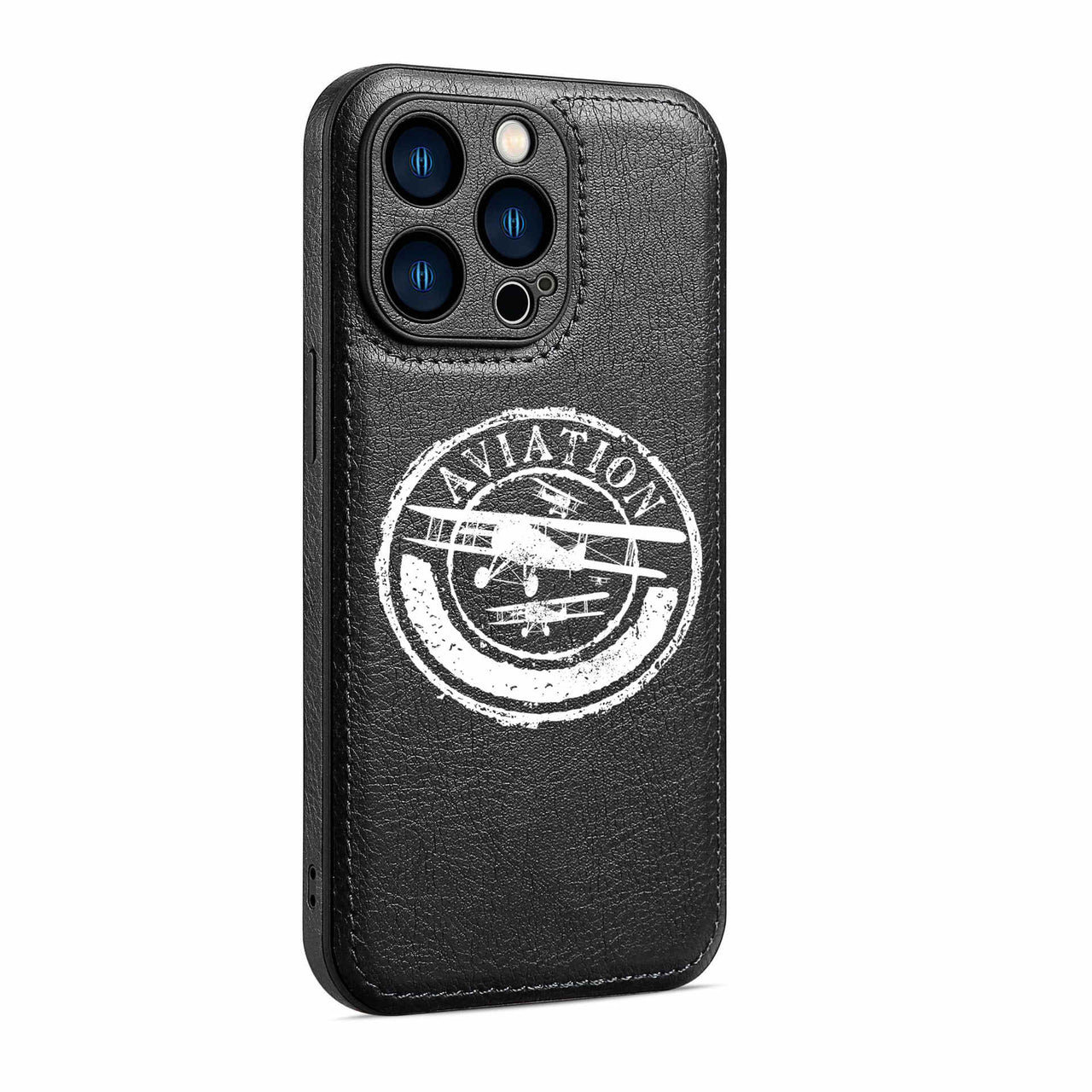 Aviation Lovers Designed Leather iPhone Cases