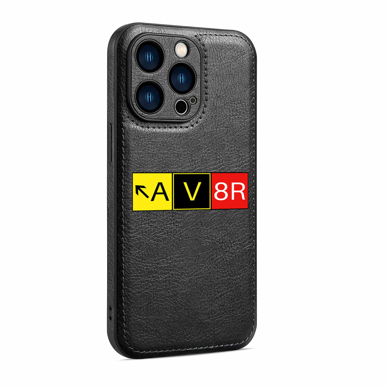 AV8R Designed Leather iPhone Cases