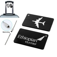 Thumbnail for Ethiopian Airlines Designed Aluminum Luggage Tags