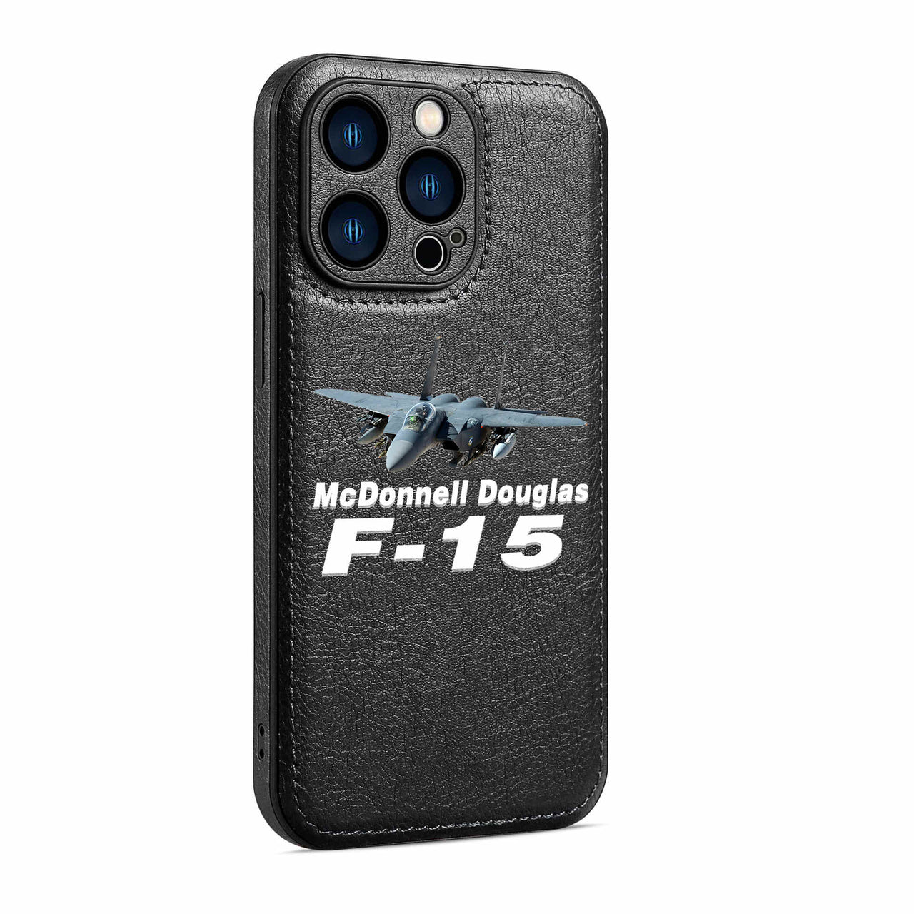 The McDonnell Douglas F15 Designed Leather iPhone Cases
