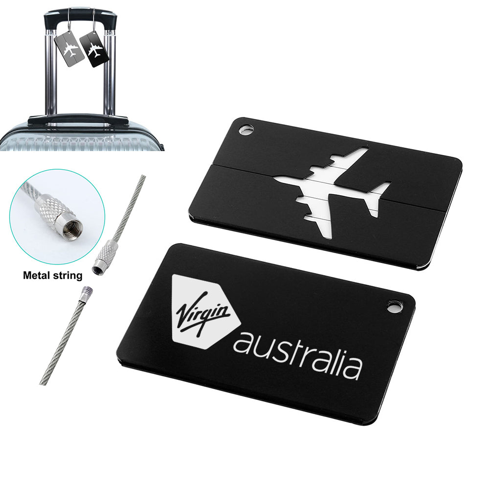 Virgin Australia Airlines Designed Aluminum Luggage Tags