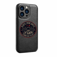 Thumbnail for Fighter Jet 16 - Death From Above Designed Leather iPhone Cases