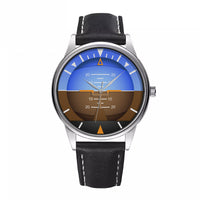 Thumbnail for Gyro Horizon 2 Designed Fashion Leather Strap Watches