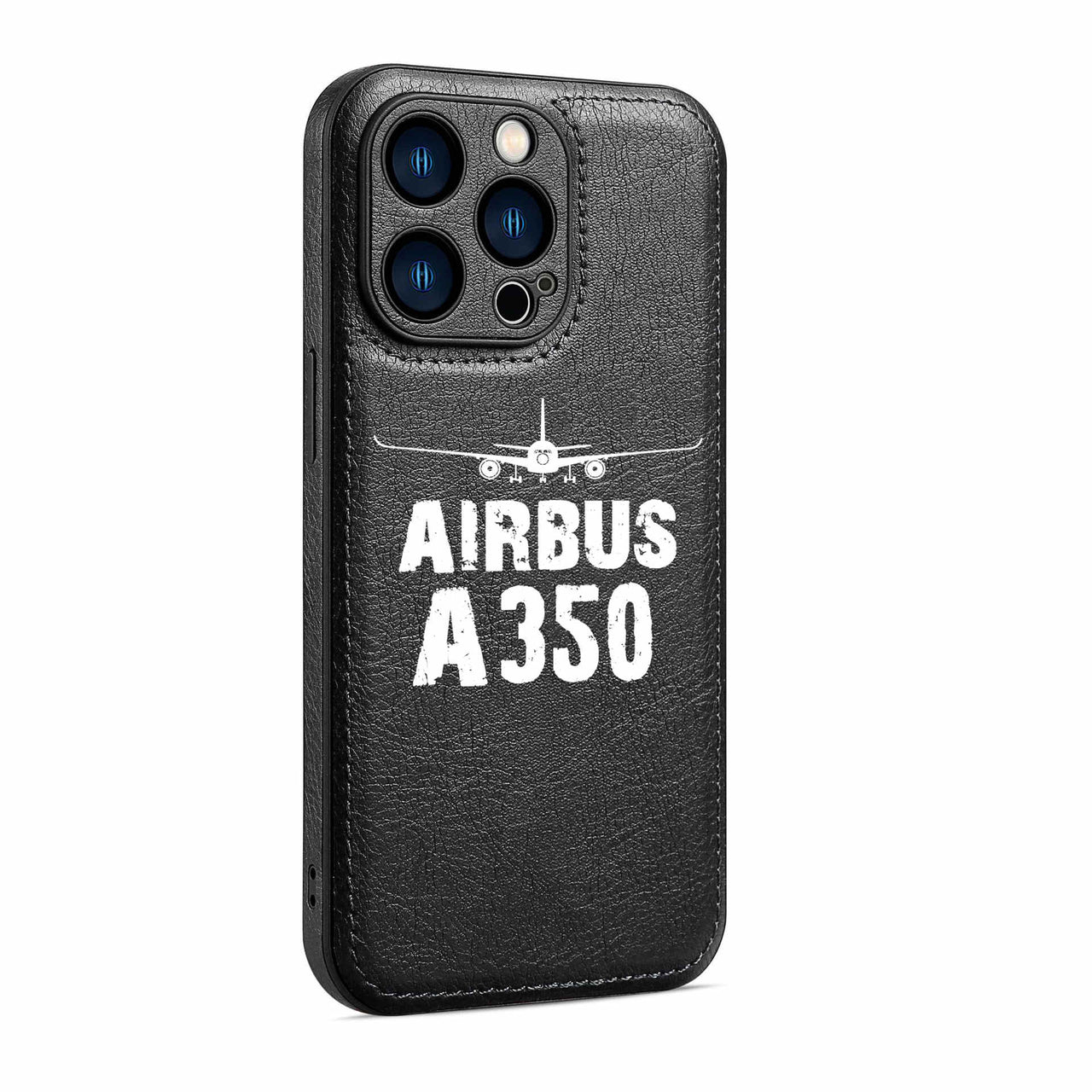 Airbus A350 & Plane Designed Leather iPhone Cases