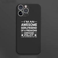 Thumbnail for I am an Awesome Girlfriend Designed Soft Silicone iPhone Cases