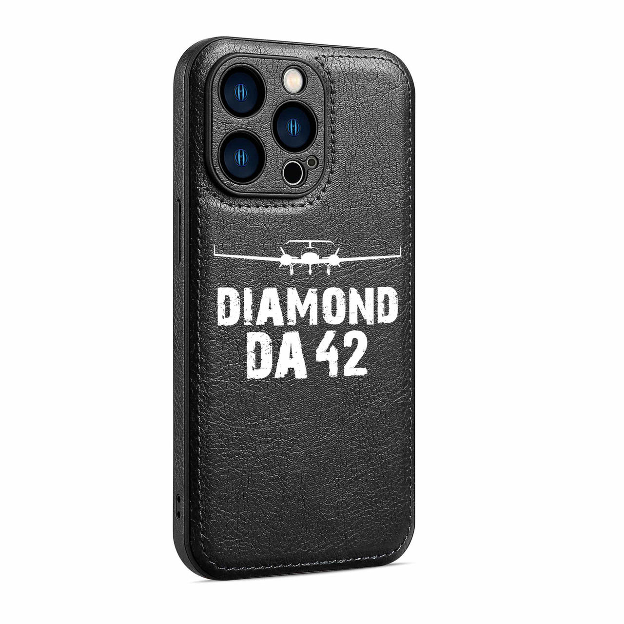 Diamond DA42 & Plane Designed Leather iPhone Cases