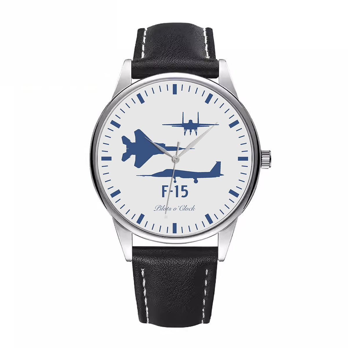 Fighting Falcon F-15 (Special) Designed Fashion Leather Strap Watches