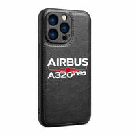 Thumbnail for Amazing Airbus A320neo Designed Leather iPhone Cases