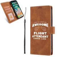 Thumbnail for Flight Attendant Designed Leather iPhone Cases