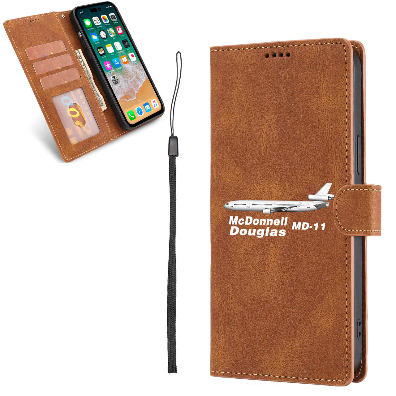 The McDonnell Douglas MD-11 Leather Samsung A Cases