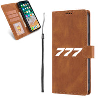 Thumbnail for 777 Flat Text Designed Leather Samsung S & Note Cases