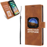 Thumbnail for Mind Your Attitude Designed Leather Samsung S & Note Cases