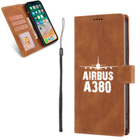 Thumbnail for Airbus A380 & Plane Designed Leather Samsung S & Note Cases
