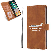 Thumbnail for The Bombardier Learjet 75 Designed Leather Samsung S & Note Cases