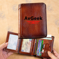 Thumbnail for Avgeek Designed Leather Wallets
