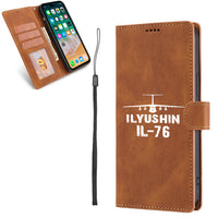 Thumbnail for ILyushin IL-76 & Plane Leather Samsung A Cases