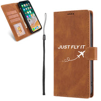 Thumbnail for Just Fly It Designed Leather Samsung S & Note Cases
