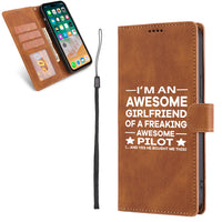 Thumbnail for I am an Awesome Girlfriend Designed Leather iPhone Cases