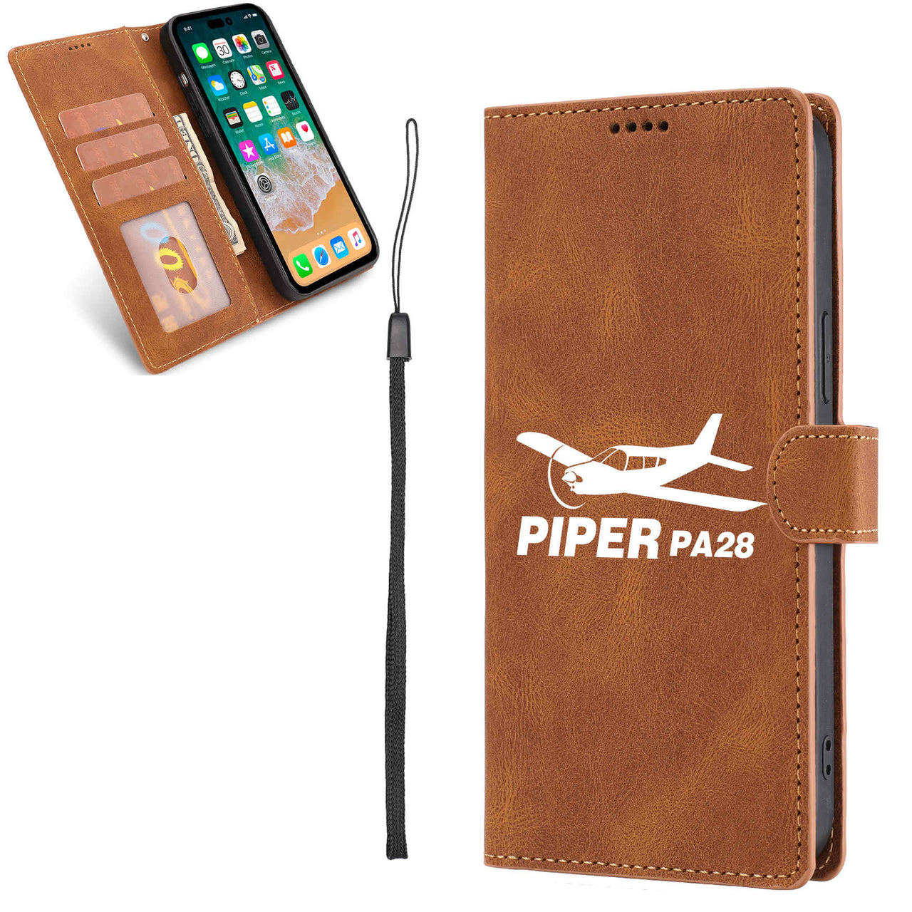 The Piper PA28 Designed Leather Samsung S & Note Cases