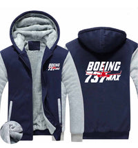 Thumbnail for Amazing 737 Max Designed Zipped Sweatshirts