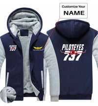Thumbnail for Amazing Piloteyes737 Designed Zipped Sweatshirts