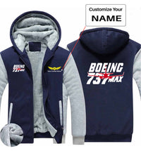 Thumbnail for Amazing 737 Max Designed Zipped Sweatshirts