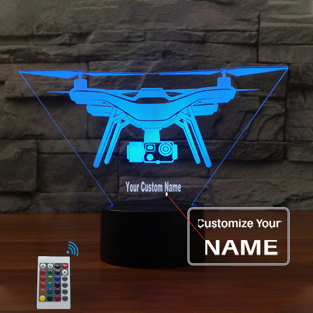 Drone Designed 3D Lamps