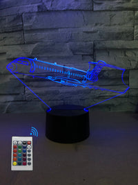 Thumbnail for Departing Business Jet Designed 3D Lamp
