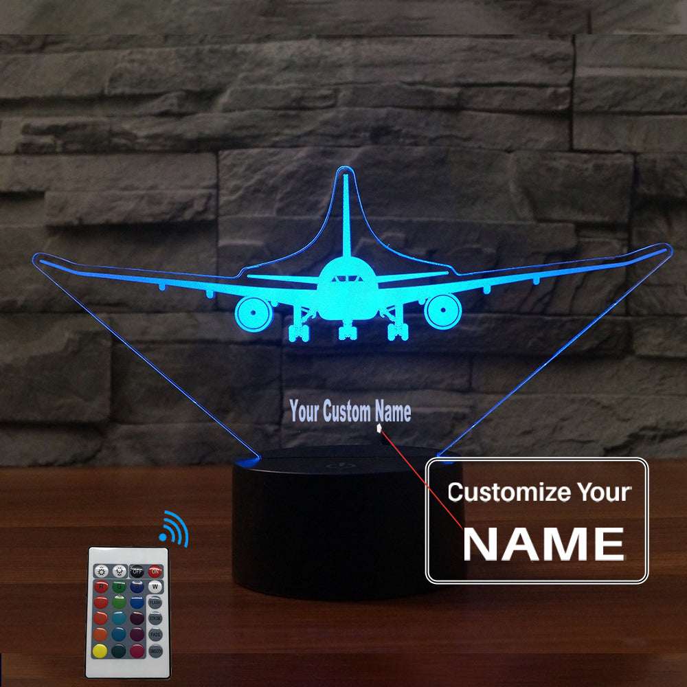Boeing 787 Designed 3D Lamps