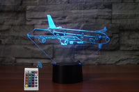 Thumbnail for Taxiing Airbus A340 Designed 3D Lamps
