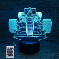 Thumbnail for 3D Formula 1 Car Designed Night Lamps