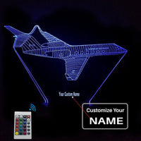 Thumbnail for Cruising Jet Designed 3D Night Lamp