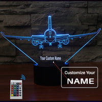 Thumbnail for Landing Airline Jet Designed 3D Lamp