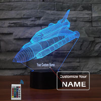 Thumbnail for Space Shuttle Designed 3D Lamp