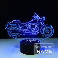 Thumbnail for 3D Fantastic Motorcycle Designed Night Lamp