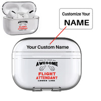 Thumbnail for Flight Attendant Designed Transparent Earphone AirPods 