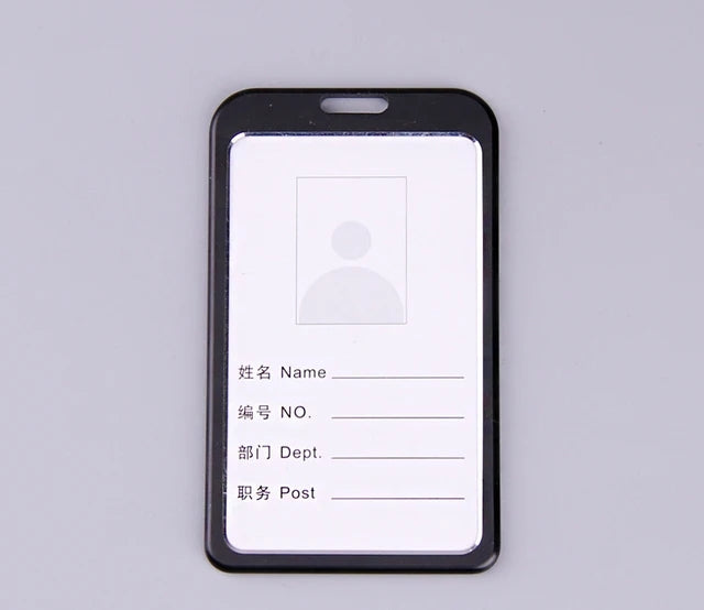 Aluminum Alloy Card Cover Case Bank Business Work Card Holder